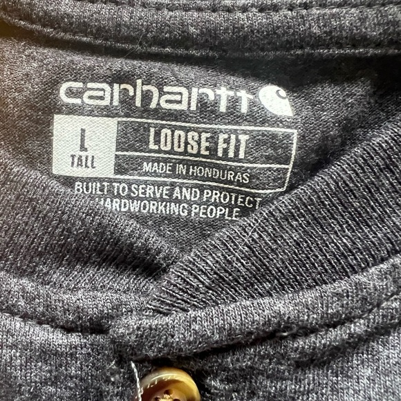 NWT Carhartt Irregular Loose Fit Heavyweight SS Tee Size L Tall 🔥🔥 (M) - Picture 3 of 5